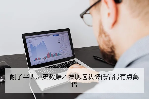 翻了半天历史数据才发现这队被低估得有点离谱
